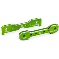 Traxxas első alumínium zöld eloxált karos tengelykapcsoló (Sledge-hez). Könnyű és tartós 7075-T6 alumíniumból készült.