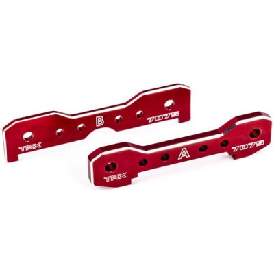 Traxxas spojka ramen přední hliníková červeně eloxovaná (pro Sledge)