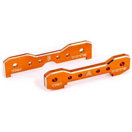 Traxxas spojka ramen přední hliníková oranžově eloxovaná (pro Sledge)