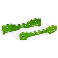 Traxxas hátsó alumínium zöld eloxált karos kuplung (Sledge-hez). Könnyű és tartós 7075-T6 alumíniumból készült.