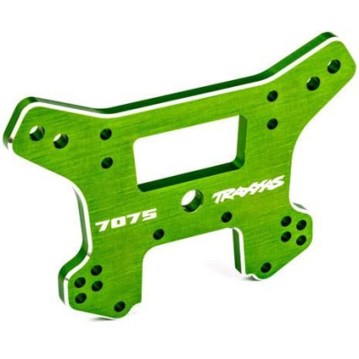 Traxxas vež tlumičů zadní hliníková zeleně eloxovaná (pro Sledge)