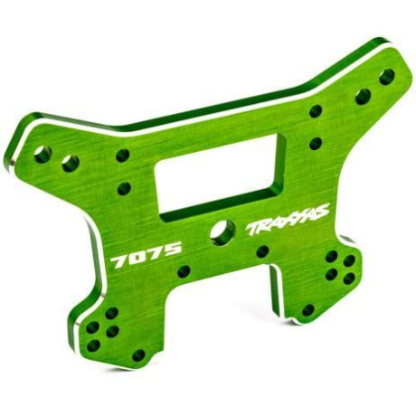 Traxxas vež tlumičů zadní hliníková zeleně eloxovaná (pro Sledge)