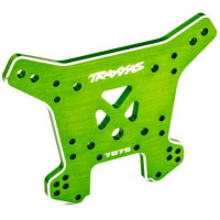 Traxxas hátsó alumínium lengéscsillapító tartó torony zöld eloxált (Sledge-hez). Könnyű és tartós 7075-T6 alumíniumból készült.