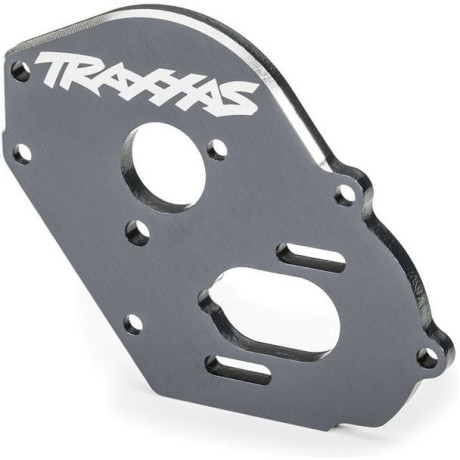 Traxxas deska motoru 4mm hliníková šedě eloxovaná