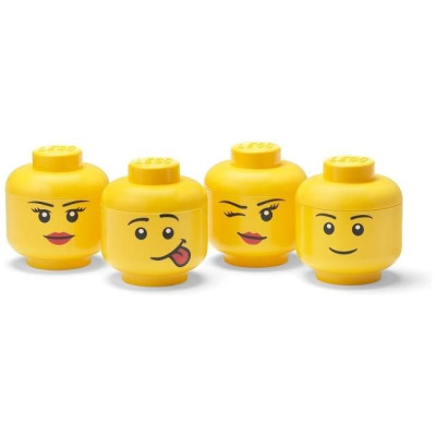LEGO úložná hlava mini Multi pack 4ks
