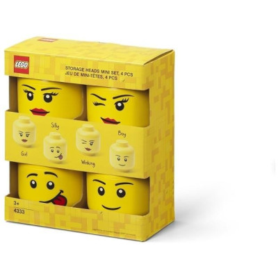 LEGO úložná hlava mini Multi pack 4ks
