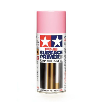 Tamiya Fine Surface Primer L Pink Spray 180ml