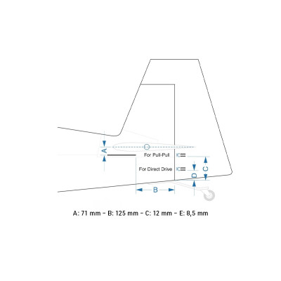 73" Laser 1850mm 35cc Zeleno-Černý