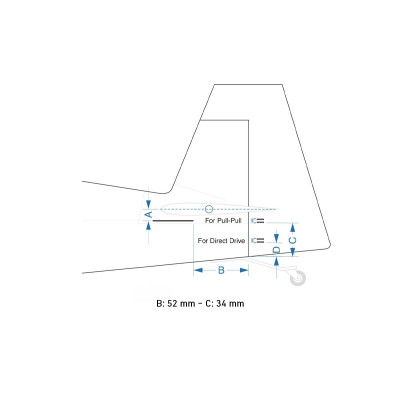 67" Laser 1702mm 20cc Zeleno-Černý
