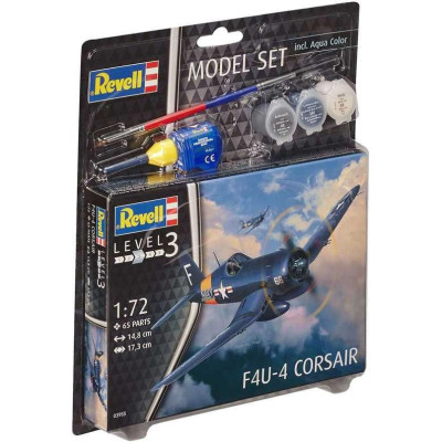 ModelSet letadlo 63955 - F4U-4 Corsair (1:72)