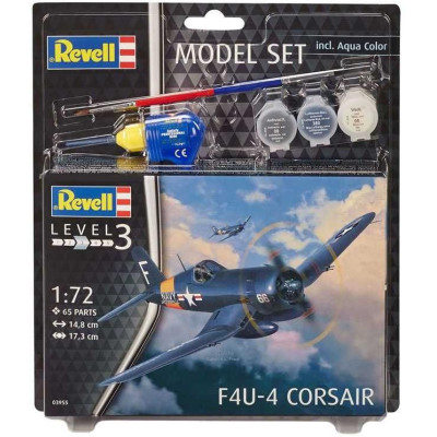ModelSet letadlo 63955 - F4U-4 Corsair (1:72)