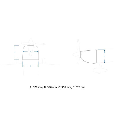 115" Extra NG 2920mm 150cc Zeleno-Černá