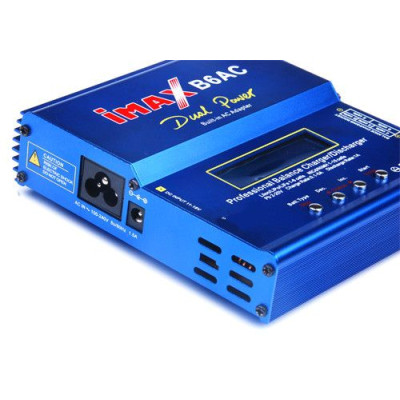 Imax : Imax B6AC 80W nabíjačka s napájacím zdrojom + adaptéry a snímač teploty