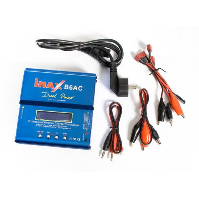 Imax : Imax B6AC 80W nabíjačka s napájacím zdrojom + adaptéry a snímač teploty