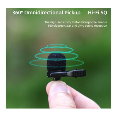 Lavalier Microphone for DJI Osmo Action 3