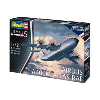 Plastic ModelKit letadlo 03822 - Airbus A400M Atlas „RAF“ (1:72)
