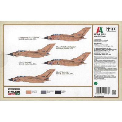 Model Kit letadlo 1384 - TORNADO GR.1 (1:72)