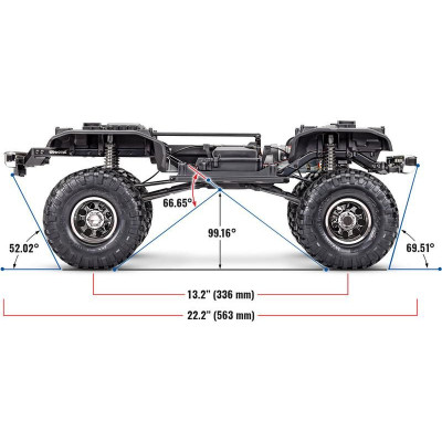 Traxxas TRX-4 Chevrolet K10 1979 TQi 1:10 RTR stříbrný