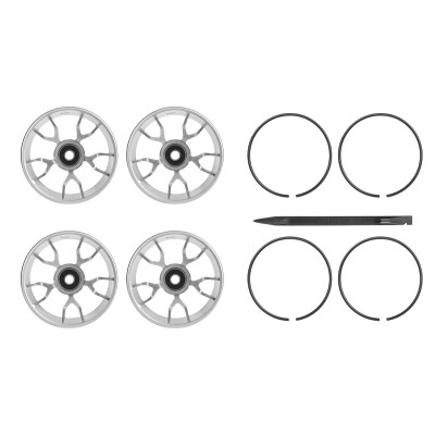 Exway Precision Hub Combo pro Atlas Pro (stříbrný) sada 4 ks