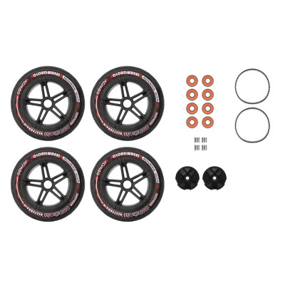 Exway Sada kol Cloud Wheel Rover Scarlet Red pro Atlas Pro 2WD