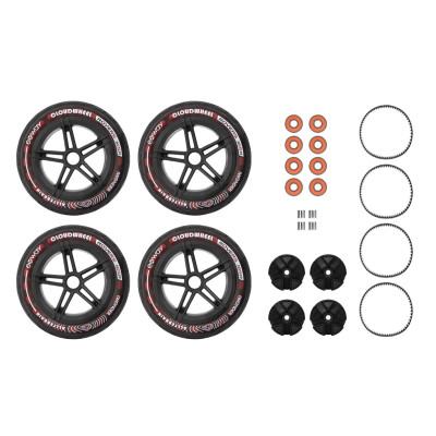 Exway Sada kol Cloud Wheel Rover Scarlet Red pro Atlas Pro 4WD
