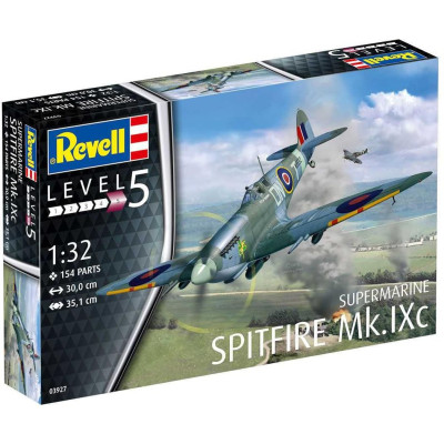 Plastic ModelKit letadlo 03927 - Spitfire Mk.IXC (1:32)