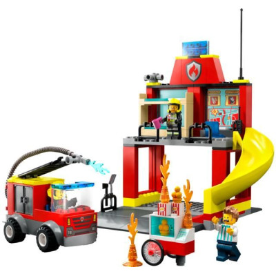 LEGO City - Hasičská stanice a auto hasičů
