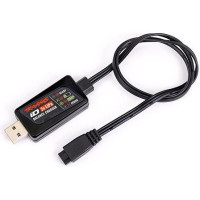 Traxxas USB töltő. Töltési áram akár 2A. Traxxas iD akkumulátor csatlakozó a 2821-es akkumulátorhoz (2S LiPo 750 mAh). Tápellátás bármely USB-A kimenetről. Pótalkatrész a Traxxas TRX-4M RC autómodellekhez.