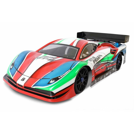 Lexanová karoserie čirá BLITZ 1/8 GT6 včetně křídla, tlouštka 1,0mm