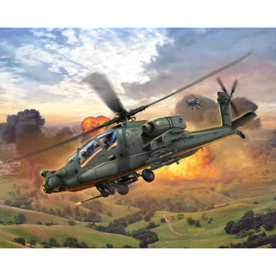ModelSet vrtulník 64985 -  AH-64A Apache (1:100)