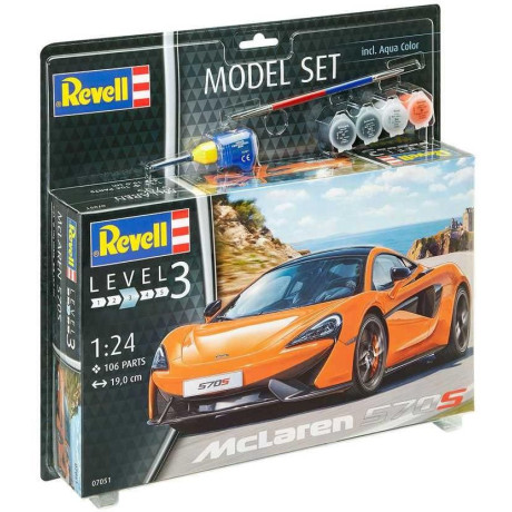 ModelSet auto 67051 -  McLaren 570S (1:24)