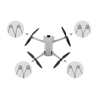 DJI MINI 3 - Vrtule (2 páry) (Orange)