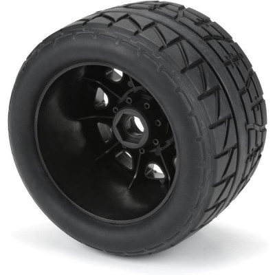 Pro-Line kolo 3.8" 1:8, pneu Menace HP BELTE, disk čený H17 (2)