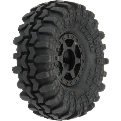 Pro-Line kolo 1.0" 1:24, pneu Interco Super Swamper, disk černý H7 (4)