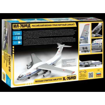Model Kit letadlo 7011 - Russian strategic airlifter IL-76MD (1:144)