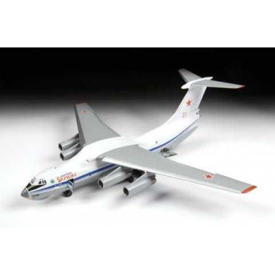 Model Kit letadlo 7011 - Russian strategic airlifter IL-76MD (1:144)