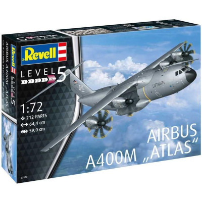 Plastic ModelKit letadlo 03929 - Airbus A400M ATLAS (1:72)