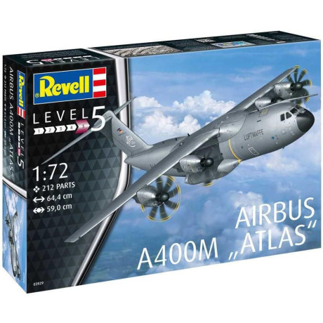 Plastic ModelKit letadlo 03929 - Airbus A400M ATLAS (1:72)