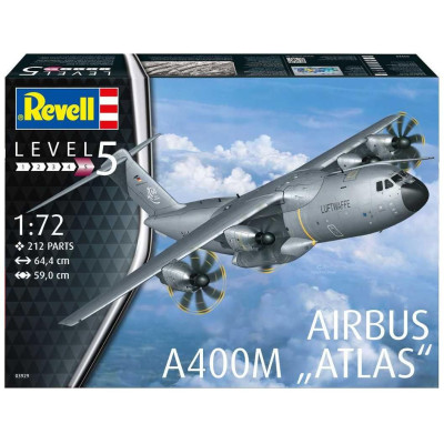 Plastic ModelKit letadlo 03929 - Airbus A400M ATLAS (1:72)