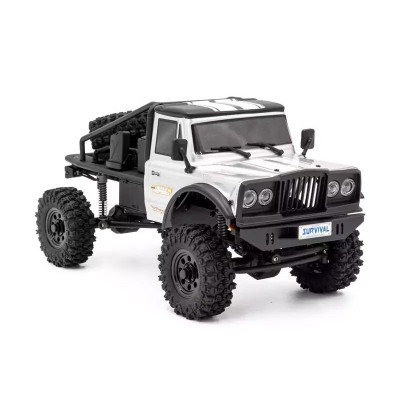 RTR HOBBYTECH CRX18 Truck Trial 1/18, 4wd, Honcho verze, - stříbrný