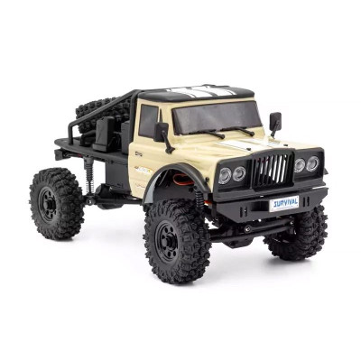 RTR HOBBYTECH CRX18 Truck Trial 1/18, 4wd, Honcho verze, - písečná barva
