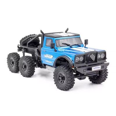RTR HOBBYTECH CRX18 Truck Trial 1/18, 6wd, krátká verze, - modrý