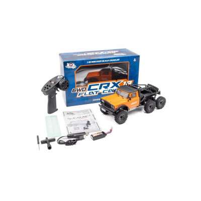 RTR HOBBYTECH CRX18 Truck Trail 1/18, 6wd, krátká verze, - oranžová