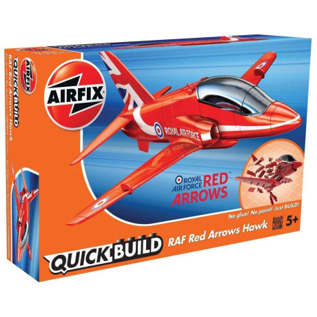Quick Build letadlo J6018 - RAF Red Arrows Hawk