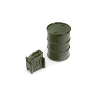 A cső magassága 42 mm, átmérője 30 mm.A tartály magassága 25 mm.