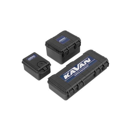 Set Plastových boxů černý expedice 1/10