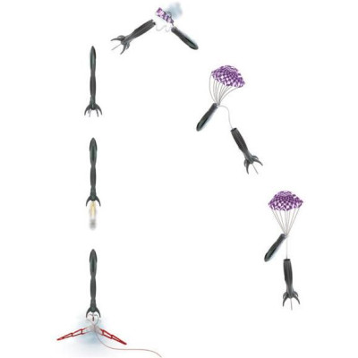 Estes Space Corps Vesta Intruder kit