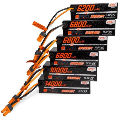 Spektrum Smart G2 Pro LiPo 7.4V 6200mAh 120C IC5