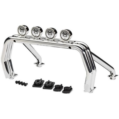 Traxxas Roll bar/ roll bar mounts, left & right (pro NO9212)