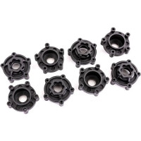 Tárcsatartó készlet Traxxas 3,8" Sledgehammer (#9572) tárcsákhoz, különböző eltolással: +5 mm (4 db), +10 mm (4 db).